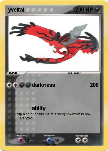 Pokemon yveltal