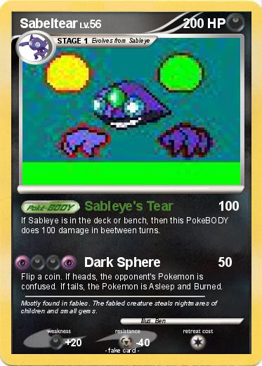 Pokemon Sabeltear