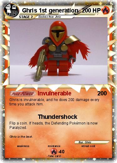 Pokemon Ghris 1st generation