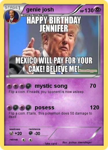 Pokemon genie josh
