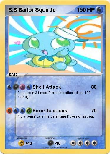 Pokemon S.S Sailor Squirtle