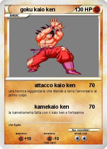 Pokemon goku kaio ken
