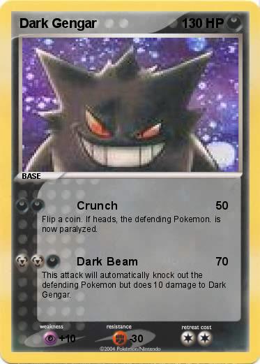 Pokemon Dark Gengar