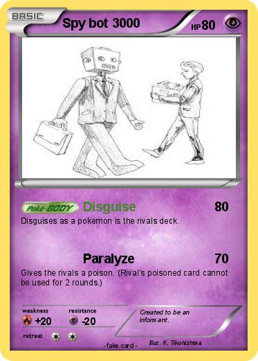 Pokemon Spy bot 3000