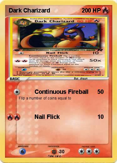 Pokemon Dark Charizard