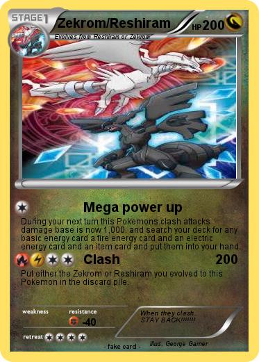 Pokemon Zekrom/Reshiram