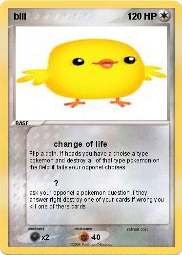 Pokemon bill