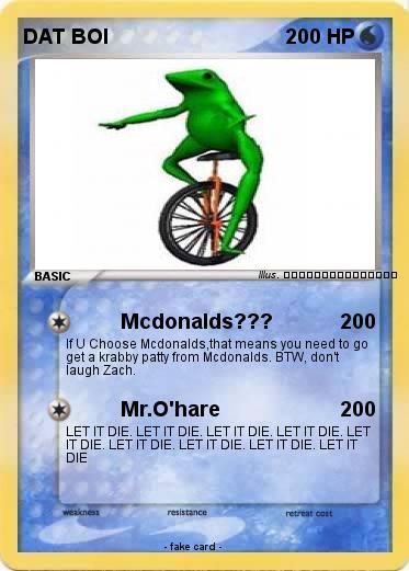 Pokemon DAT BOI