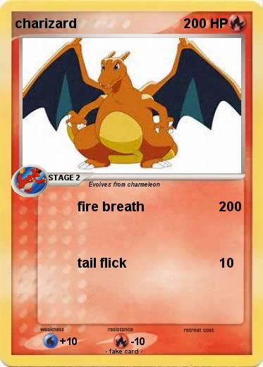 Pokemon charizard