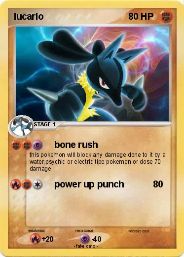 Pokemon lucario