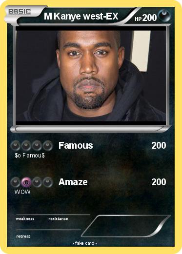 Pokemon M Kanye west-EX