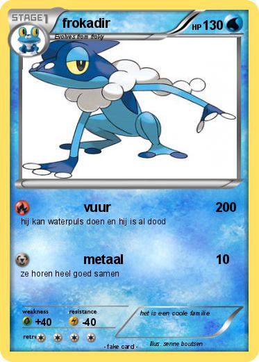 Pokemon frokadir