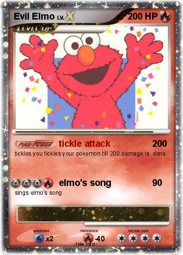 Pokemon Evil Elmo