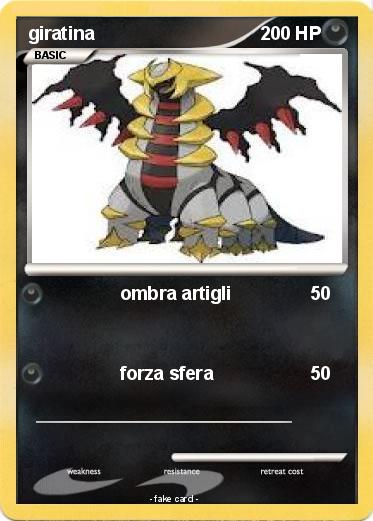 Pokemon giratina