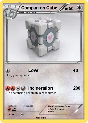 Pokemon Companion Cube