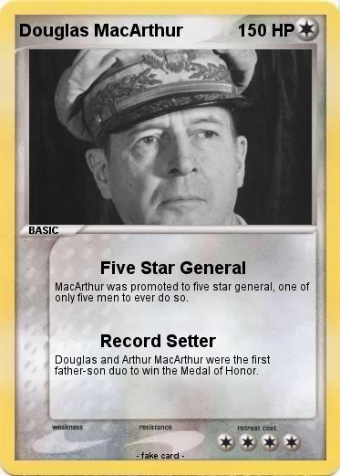 Pokemon Douglas MacArthur