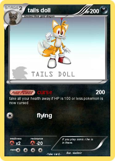 Pokemon tails doll