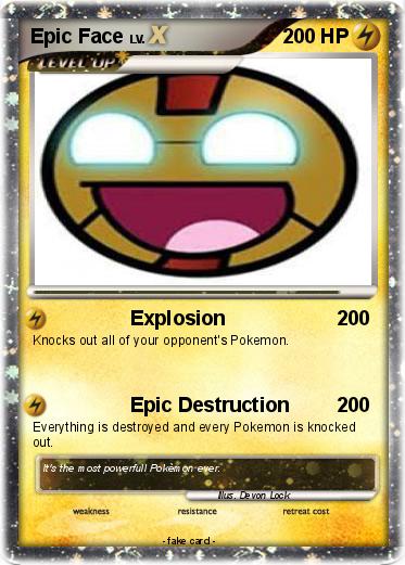 Pokemon Epic Face