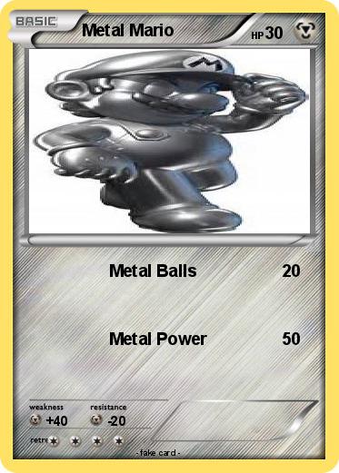 Pokemon Metal Mario
