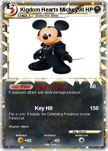 Pokemon Kigdom Hearts Mickey