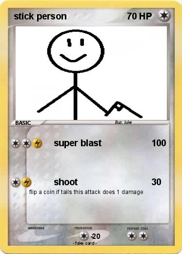 Pokemon stick person