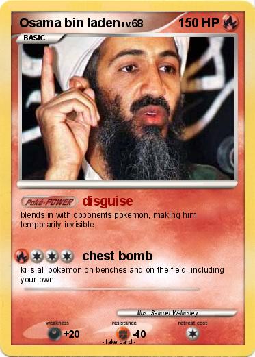 Pokemon Osama bin laden