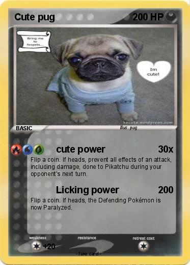 Pokemon Cute pug