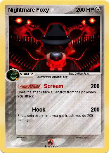 Pokemon Nightmare Foxy