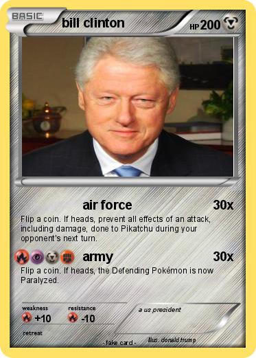 Pokemon bill clinton