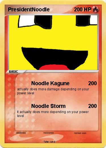 Pokemon PresidentNoodle