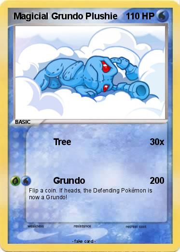 Pokemon Magicial Grundo Plushie