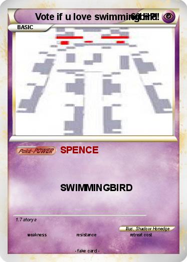 Pokemon Vote if u love swimmingbird!