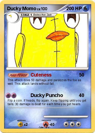 Pokemon Ducky Momo