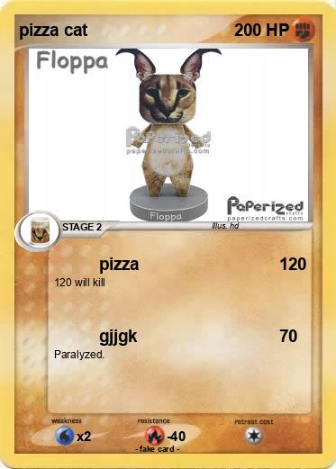 Pokemon pizza cat