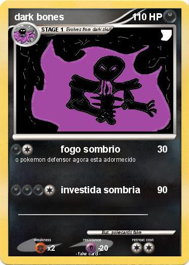 Pokemon dark bones