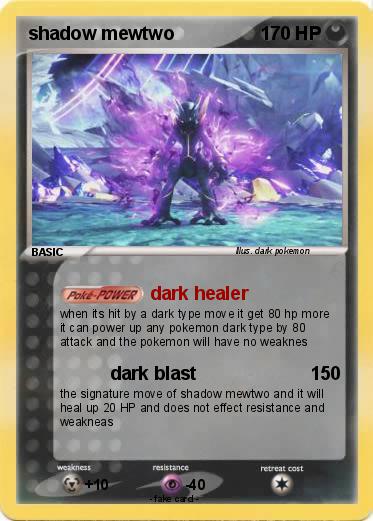Pokemon shadow mewtwo