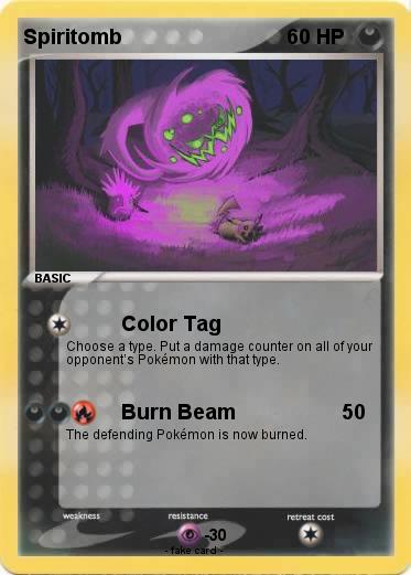 Pokemon Spiritomb
