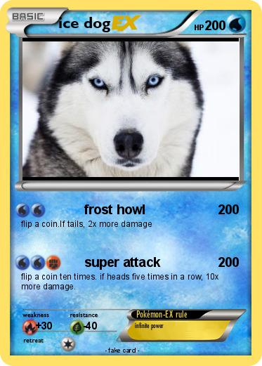 Pokemon ice dog
