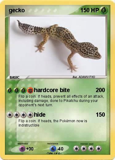 Pokemon gecko