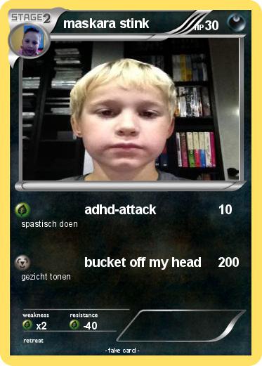 Pokemon maskara stink