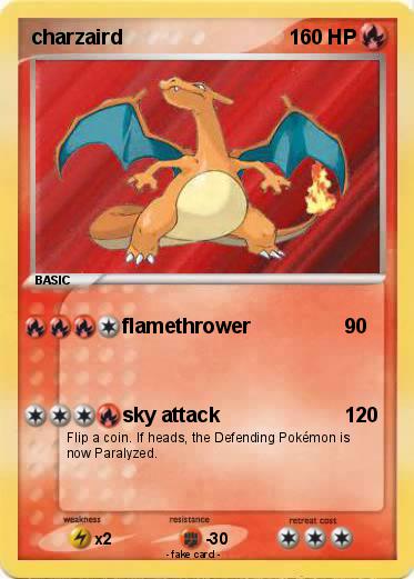 Pokemon charzaird