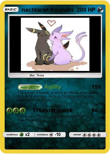 Pokemon nachtara+ freundin