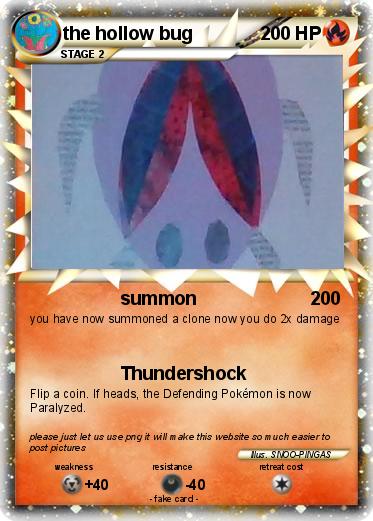 Pokemon the hollow bug
