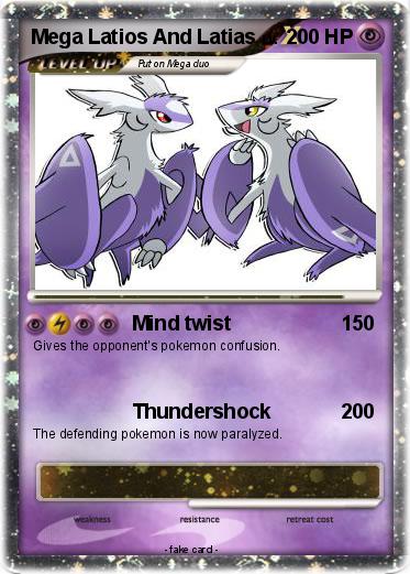 Pokemon Mega Latios And Latias