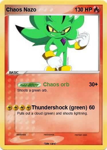 Pokemon Chaos Nazo
