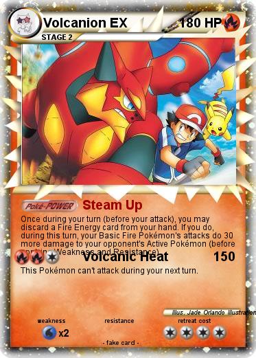 Pokemon Volcanion EX