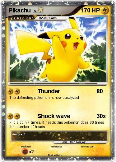 Pokemon Pikachu