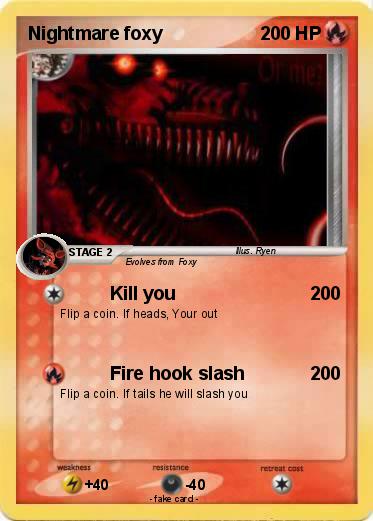 Pokemon Nightmare foxy
