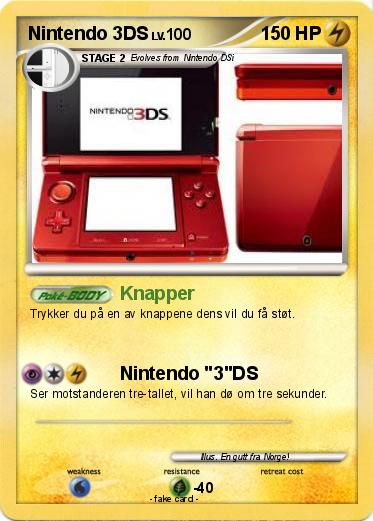 Pokemon Nintendo 3DS