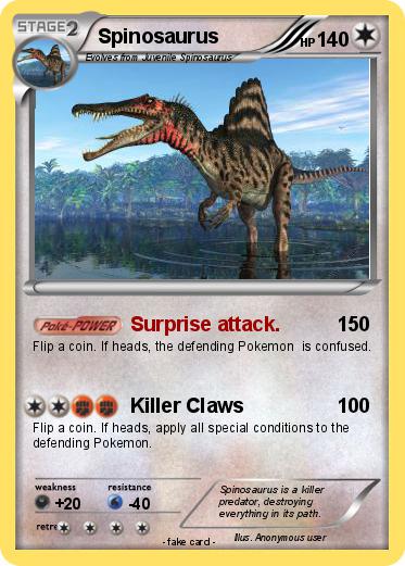 Pokemon Spinosaurus